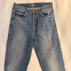 MOTHER Light Blue Denim Jeans